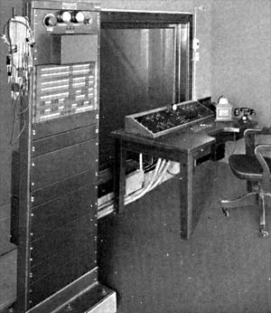 Bell Labs:  monitor room control desk