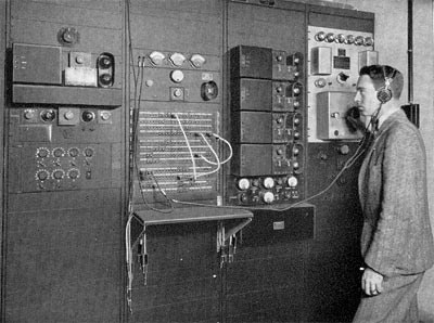 Bell Labs: amplifier rack